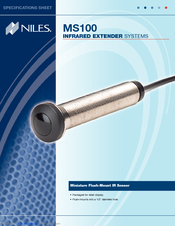 Niles MS100 Specification Sheet