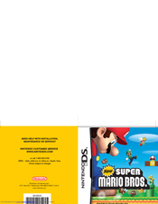 Nintendo Super Mario Bros Instruction Booklet
