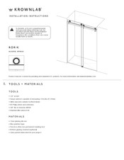 Krownlab RORIK Installation Instructions Manual