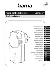 Hama 00223582 Operating Instructions Manual