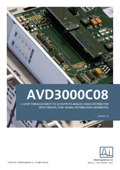 Albalá Ingenieros AVD3000C08 Manual