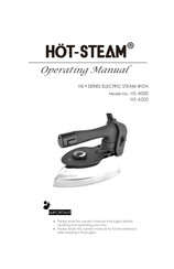hot-steam HS Series Operating Manual