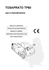 GOLDONI TOSAPRATO TP60 Operation And Maintenance