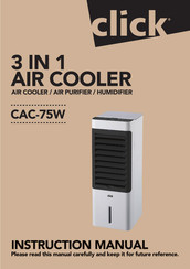 Click CAC-75W Instruction Manual