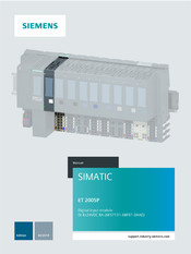 Siemens SIMATIC ET 200SP Manual