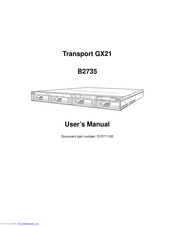 TYAN Transport GX21 User Manual