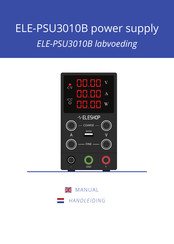 Eleshop ELE-PSU3010B Manual