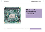 Portwell COM Express PCOM-B645VGL User Manual