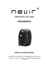 Nevir NVR-6602FAC Instruction Manual
