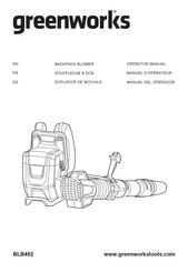Greenworks BLB492 Operator's Manual