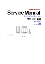 Panasonic SA-HT530EB Service Manual