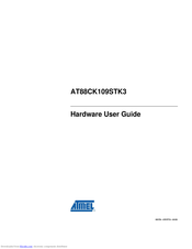 Atmel AT88CK109STK3 Hardware User's Manual