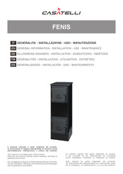 CASATELLI FENIS Installation Manual
