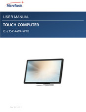MicroTouch IC-215P-AW4-W10 User Manual
