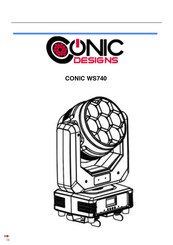 CONIC WS740 User Manual