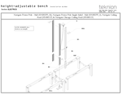 Teknion Navigate Power Pole Mid HNBEPP M Installation Manuals