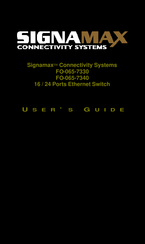 SignaMax FO-065-7340 User Manual