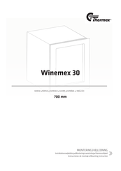THERMEx Winemex 30 Mounting Instruction