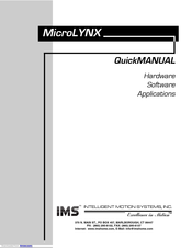 IMS MicroLYNX Quick Manual
