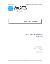AnyDATA EMII-1900 Service Manual