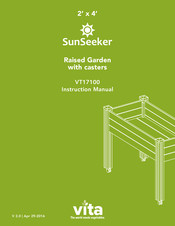 vita SunSeeker VT17100 Instruction Manual