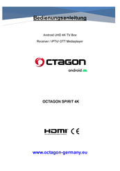 Octagon SPIRIT 4K User Manual