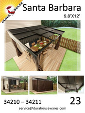 DURA SOLEIL Santa Barbara 34210 Assembly Instructions Manual
