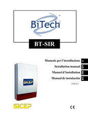 SiCEP BiTech BT-SIR Installation Manual