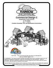 Rainbow Play Systems Commercial Design C Assembly Instructions Manual
