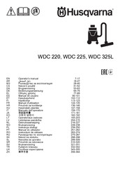Husqvarna WDC 225 Operator's Manual