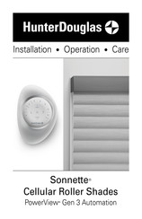 Hunterdouglas Sonnette Installation Manual