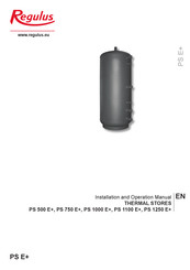 Regulus PS 500 E+ Installation And Operation Manual