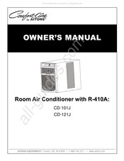 AITONS COMFORT-AIRE CD-101J Owner's Manual
