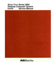 MAI Basic Four 2000 Series Service Manual
