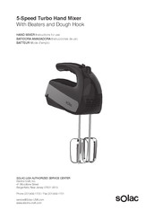 SOLAC S9210-A Instructions For Use Manual