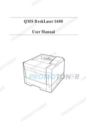 QMS DeskLaser 1600 User Manual