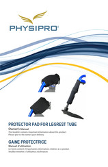 Physipro PROTECTOR PAD FOR LEGREST TUBE Owner's Manual