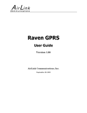 AirLink Communications Raven GPRS User Manual