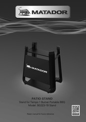 Matador BG323-1 B Stand Instruction Manual