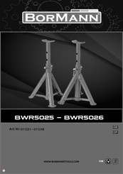 BorMann BWR5025 Instruction Manual