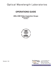 OWL VS-400-U Operation Manual