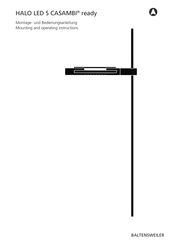BALTENSWEILER HALO LED S CASAMBI Mounting And Operating Instructions