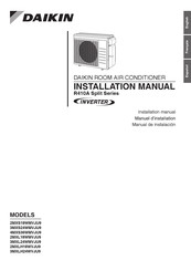 Daikin 3MXL24WMVJU9 Installation Manual