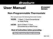 Braeburn 1030 User Manual