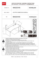 BUT JON PRO GAMER 4894223231855 Assembly Instructions Manual