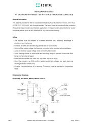 POSITAL KCDS1X3B 17 Series Installation Leaflet