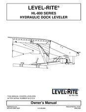 Rite-Hite LEVEL-RITE HL-800 Series Manual