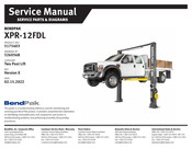 BendPak XPR-12FDL Service Manual