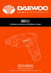 Daewoo DAS35XL User Manual