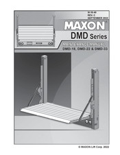 Maxon DMD-18 Maintenance Manual